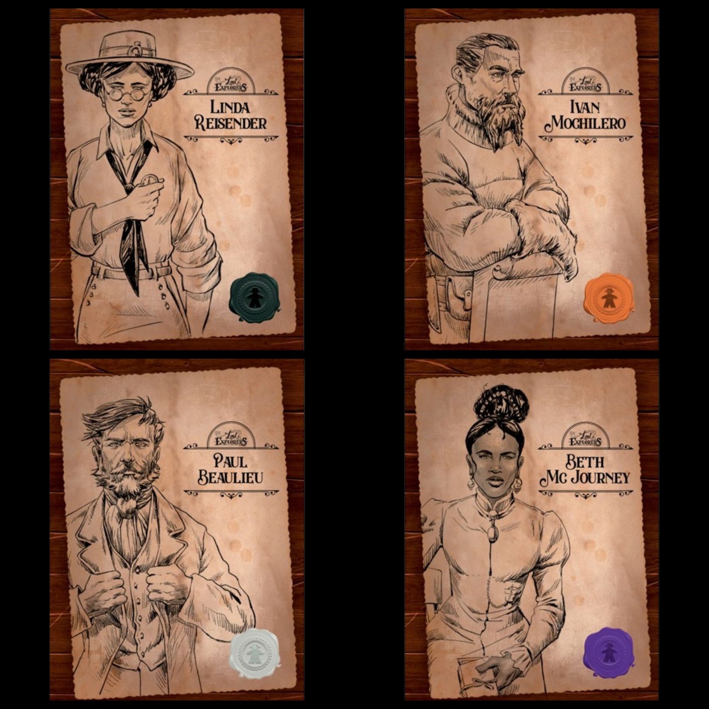 Lost Explorers - Promo Kit