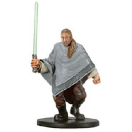 STAR WARS MINIATURES - Champions of the Force 32 - Qui-Gon Jinn Jedi Master - Rare