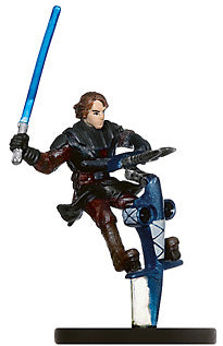 STAR WARS MINIATURES - The Clone Wars 04 - Anakin Skywalker on STAP - Very Rare
