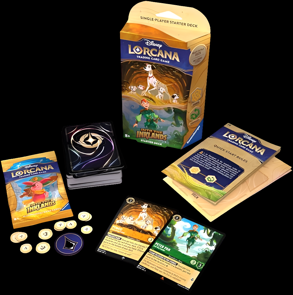 Lorcana - Into the Inklands - Amber/Emerald Starter Deck - English Edition