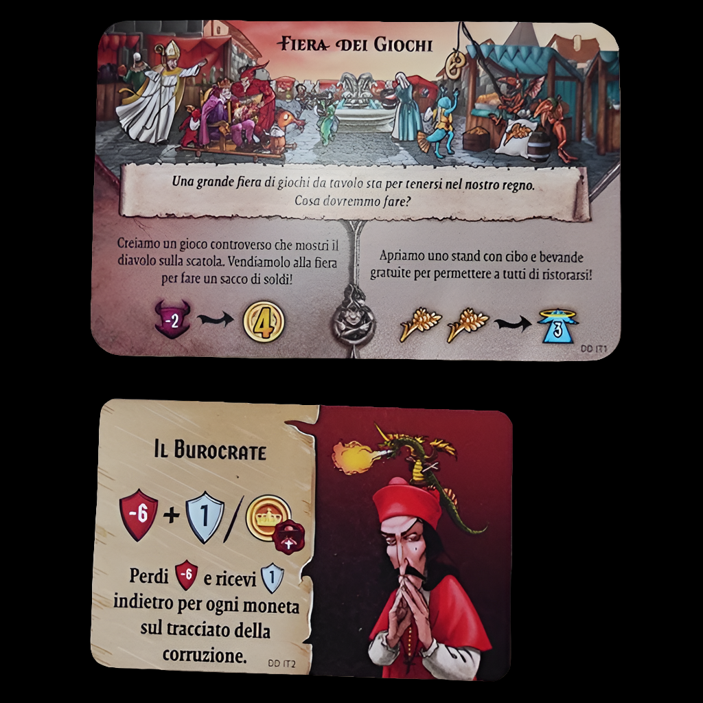Deal with the Devil - Set 2 Carte Promo - Versione Italiana