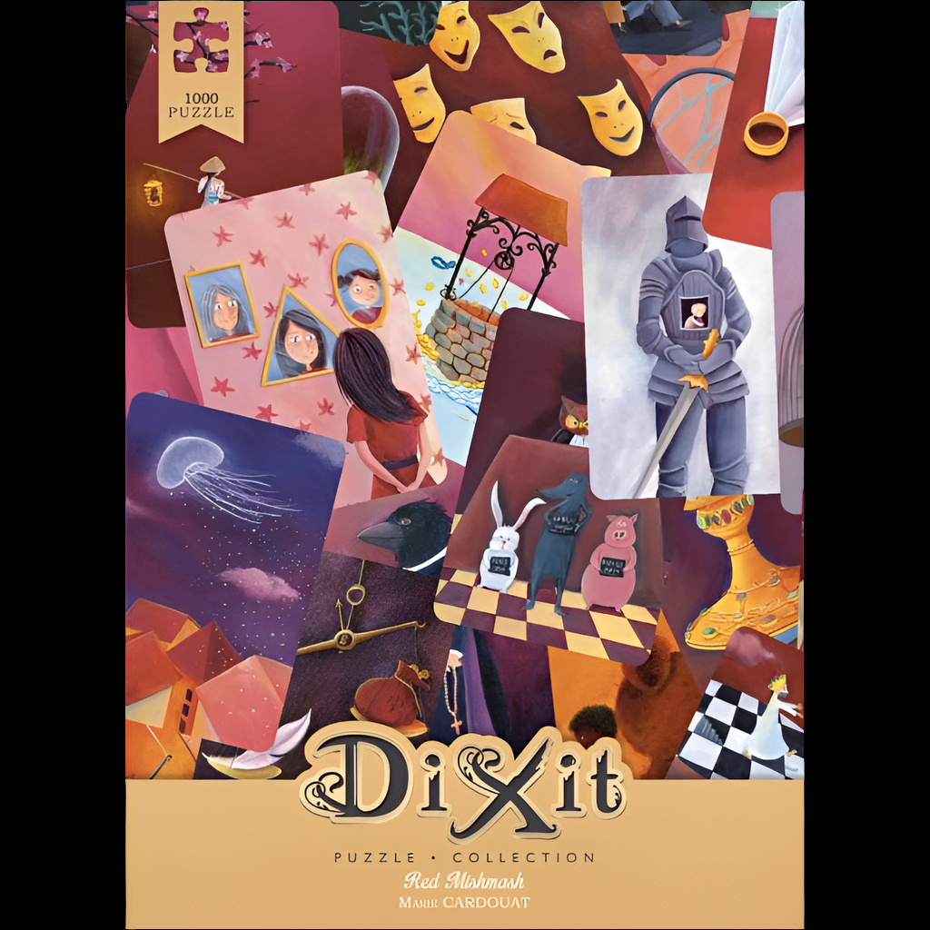 Dixit Puzzle - Red MishMash - 1.000 pieces