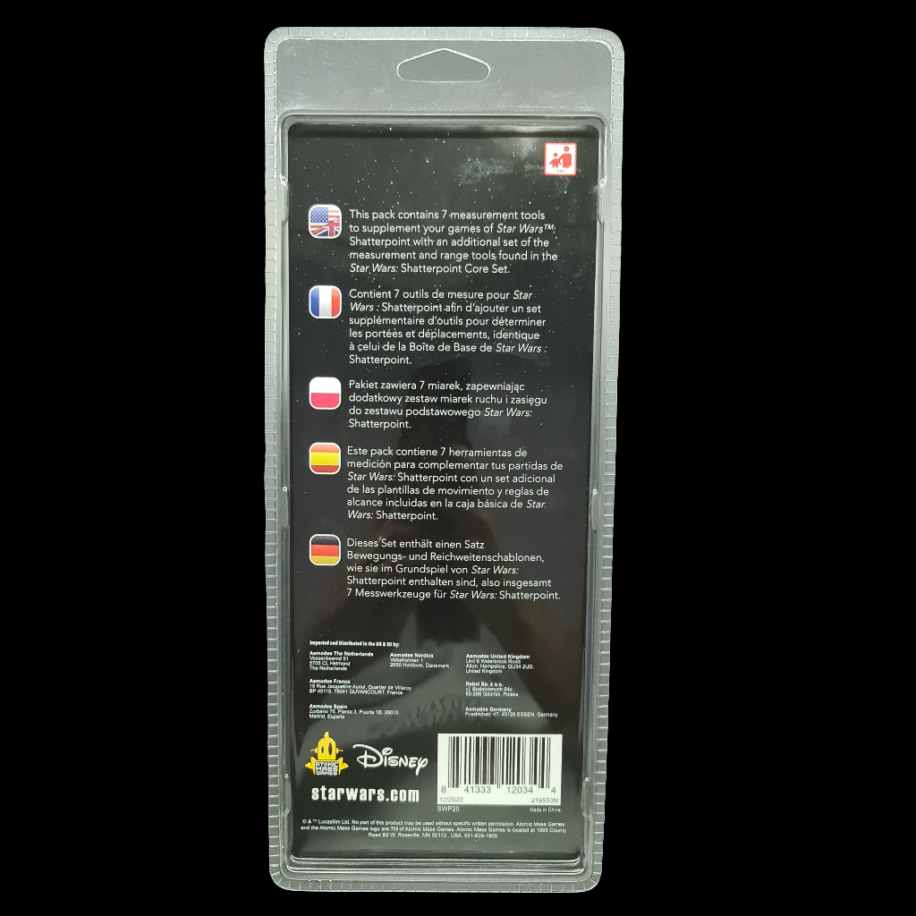 Star Wars Shatterpoint - Measuring Tools