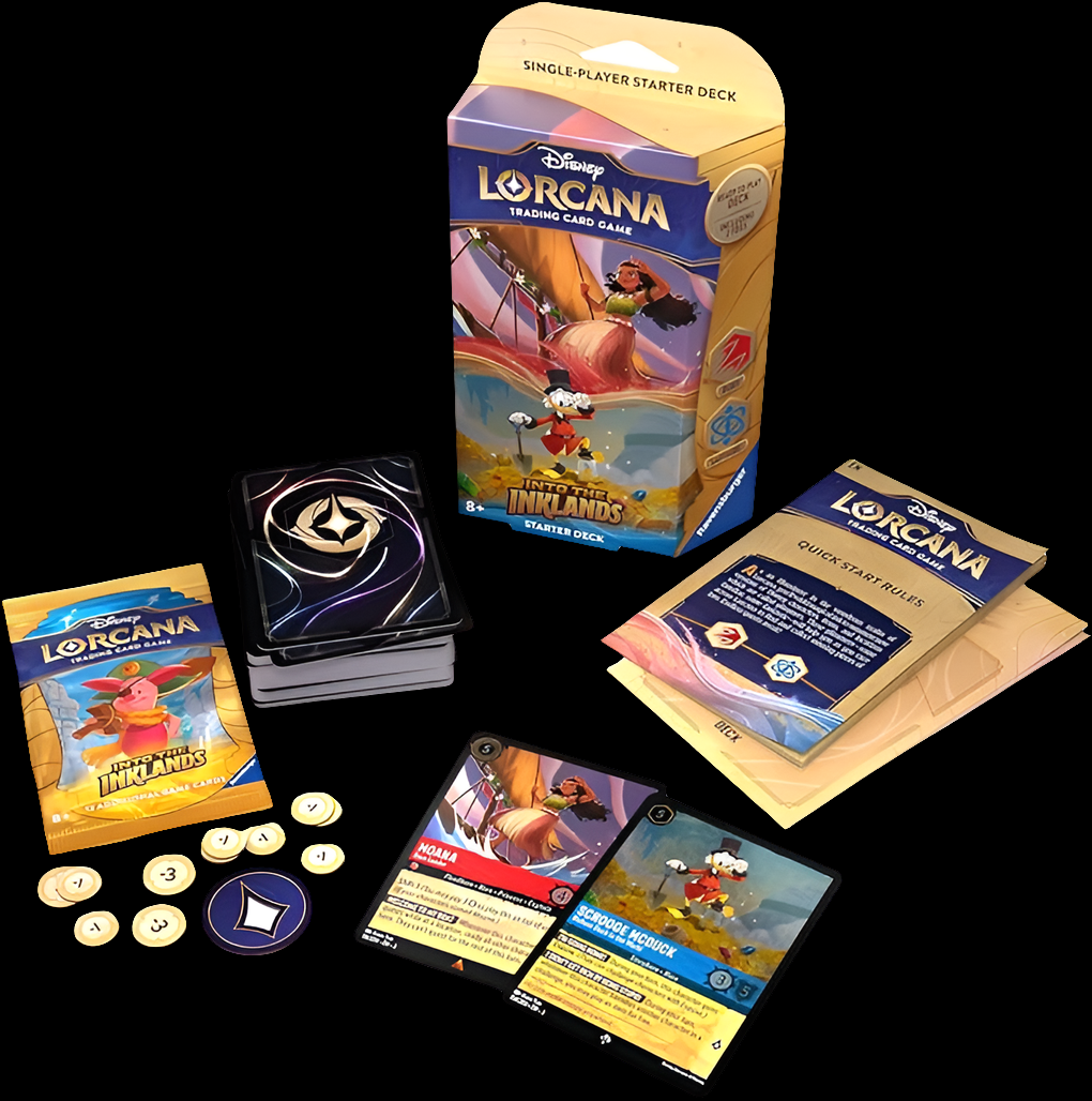 Lorcana - Into the Inklands - Ruby/Sapphire Starter Deck - English Edition