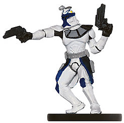 STAR WARS MINIATURES - The Clone Wars 07 - Captain Rex - Very Rare
