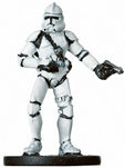 STAR WARS MINIATURES - Revenge of the Sith 11 - Clone Trooper Gunner - Common