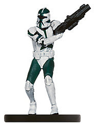 STAR WARS MINIATURES - The Clone Wars 09 - Commander Gree - Rare
