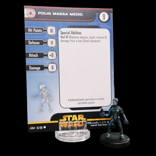 STAR WARS MINIATURES - Revenge of the Sith 16 - Polis Massa Medic - Common