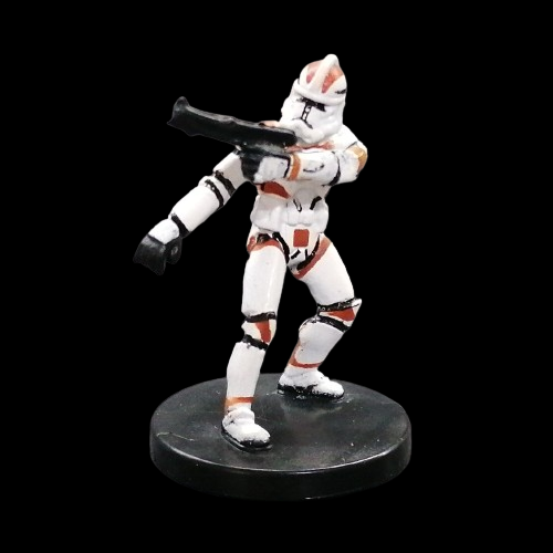 STAR WARS MINIATURES - Revenge of the Sith 08 - Clone Trooper - Common