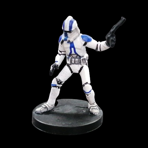 STAR WARS MINIATURES - Revenge of the Sith 09 - Clone Trooper - Common