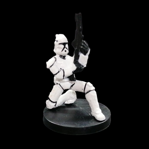 STAR WARS MINIATURES - Clone Strike 07 - Clone Trooper - Common