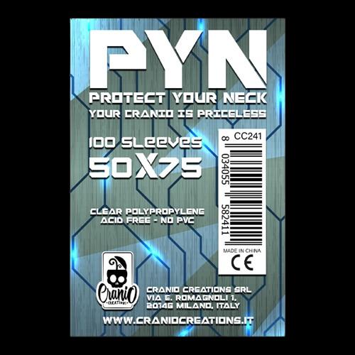 100 Sleeves PYN 50x75 "CUSTOM SAILS OF GLORY"