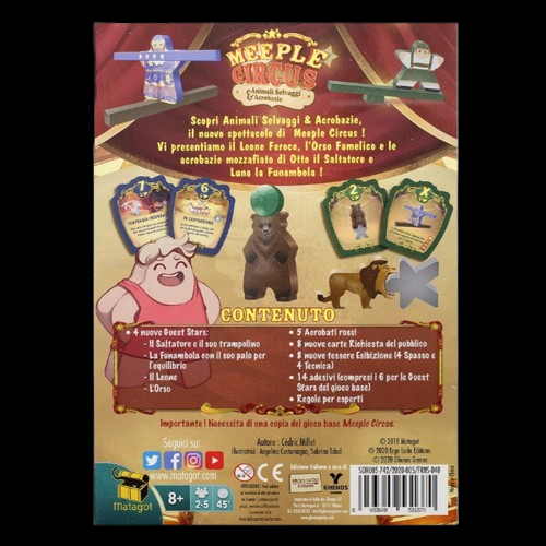 Meeple Circus - Animali Selvaggi & Acrobazie