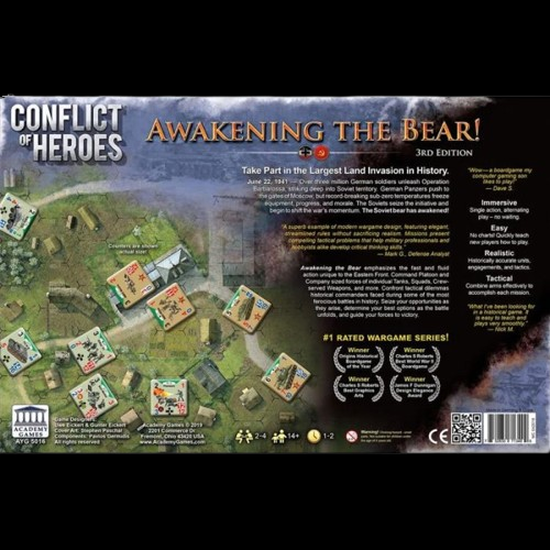 Conflict of Heroes - Awakening the Bear - Operation Barbarossa 1941 (Third Edition) - English Edition