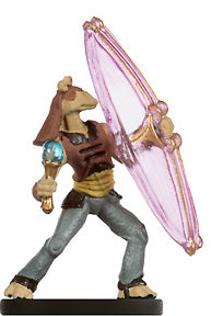 STAR WARS MINIATURES - Knights of the Old Republic 25 - Gungan Shieldbearer - Uncommon