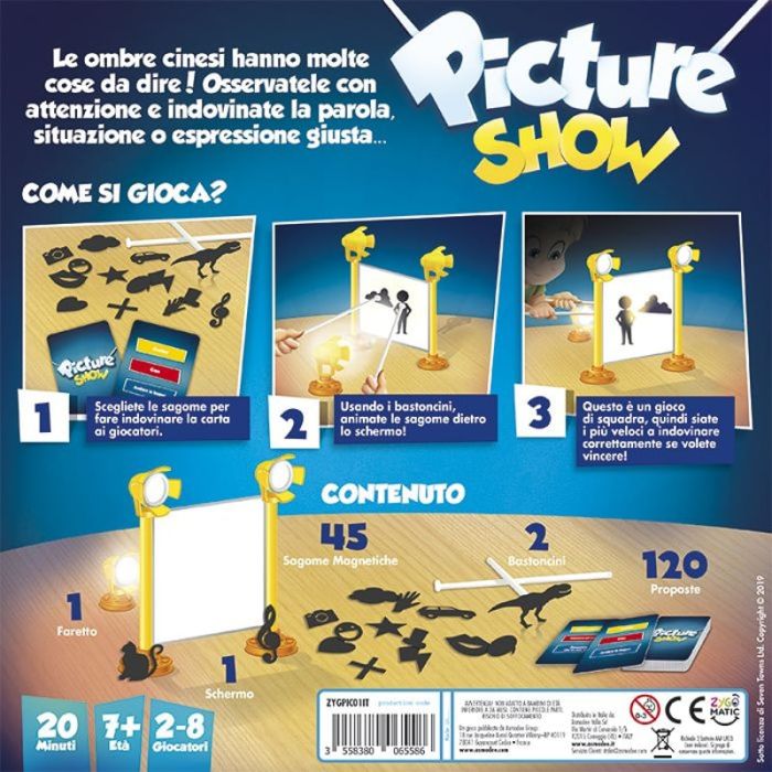 Picture Show - Il gioco delle Ombre Cinesi - Versione Italiana