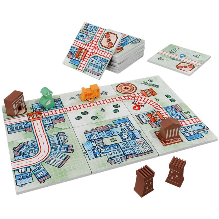 Railroad Tiles - Monuments Expansion - Versione inglese/Italiana