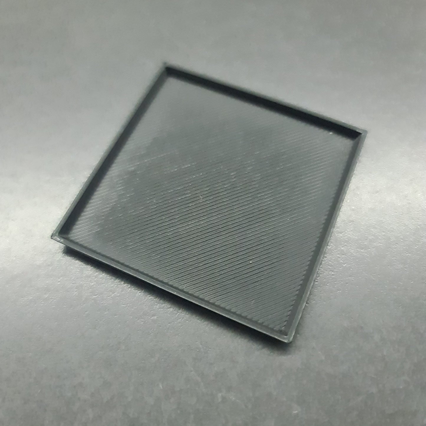 3D Printed - 10x Square bases 50x50mm with space for 2mm thick magnets
