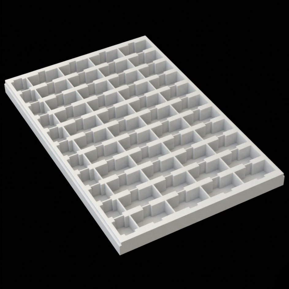 Counter Box LARGE - Counter size 1.2x2.4cm (1/2"x1") + Counter Size 1.2cm (1/2")