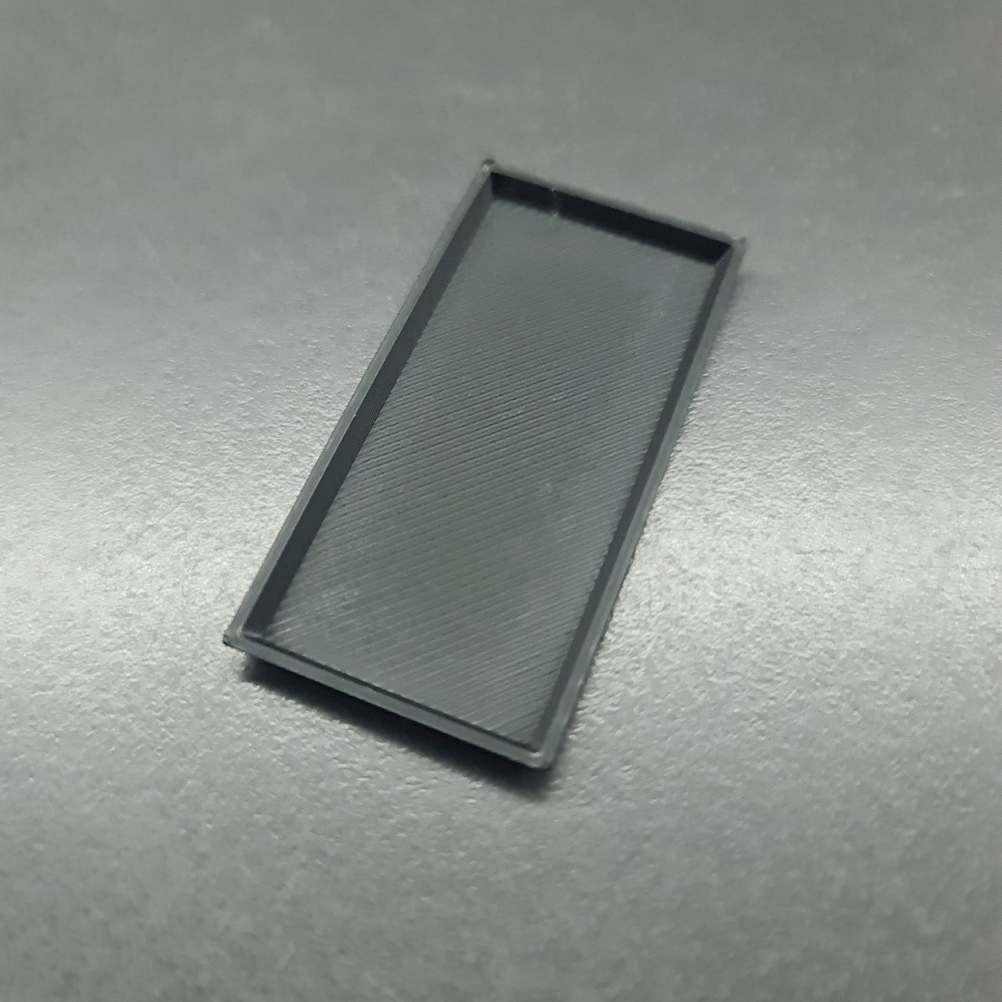3D Printed - 20x Rectangular bases 25x50mm with space for 2mm thick magnets