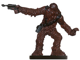 STAR WARS MINIATURES - The Clone Wars 19 - Wookiee Scoundrel - Common