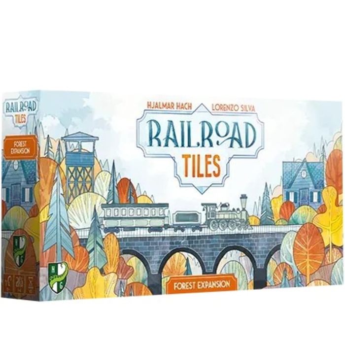 Bundle 8x Railroad Tiles Expansion - English/Italian Edition