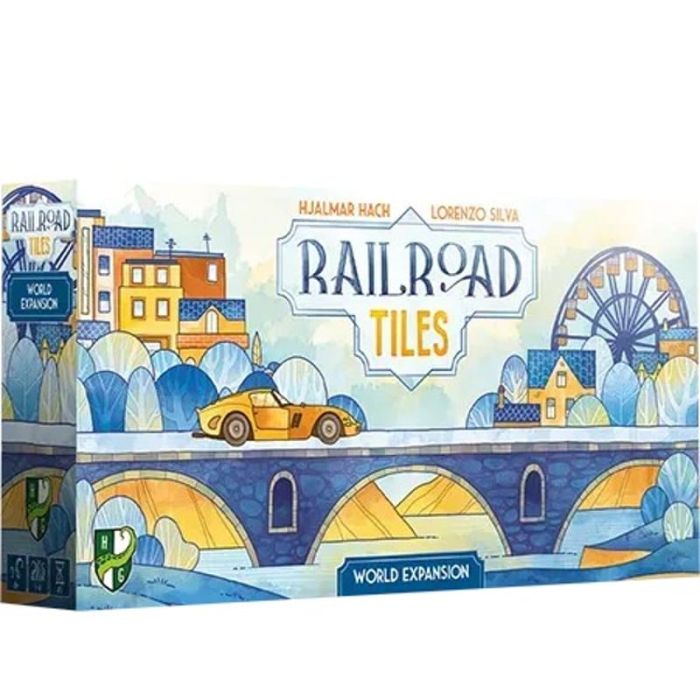 Bundle 8x Railroad Tiles Expansion - English/Italian Edition