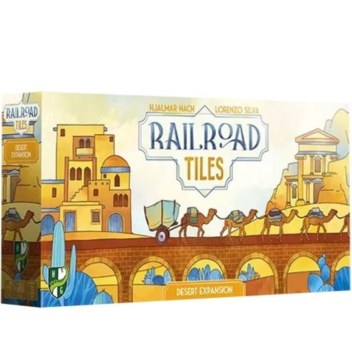 Bundle 8x Railroad Tiles Expansion - English/Italian Edition