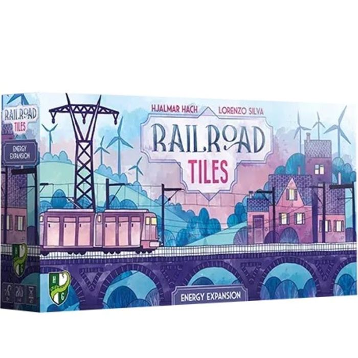 Bundle 8x Railroad Tiles Expansion - English/Italian Edition