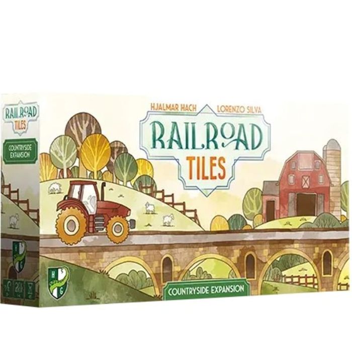 Bundle 8x Railroad Tiles Expansion - English/Italian Edition