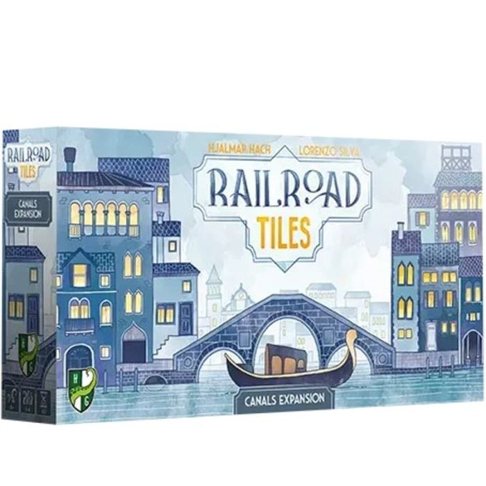 Bundle 8x Railroad Tiles Expansion - English/Italian Edition