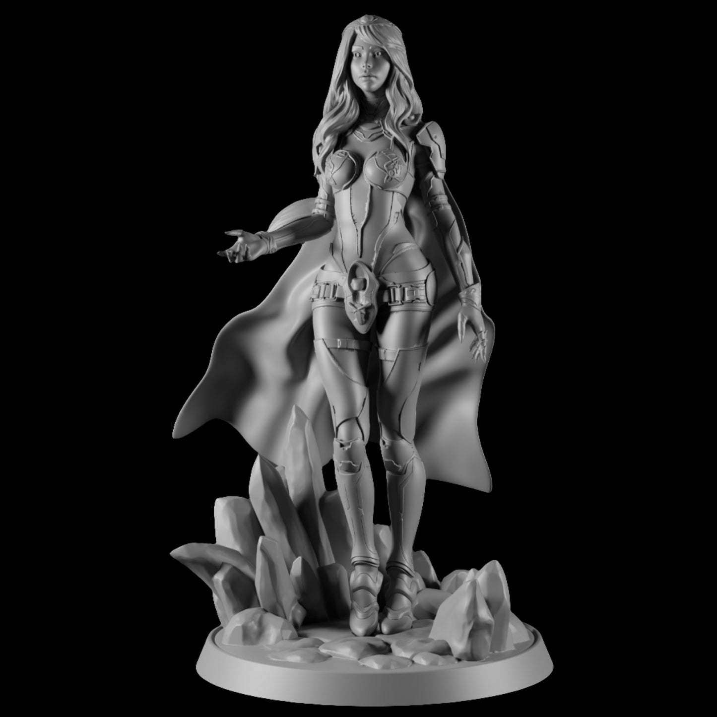BUNDLE Hanna/Kate/Saora Pre-Supported STL - 170mm & 32mm (SFW & NSFW) - Digital STL 3D Printable