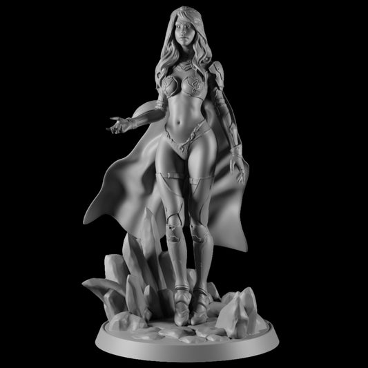 Hannah - The Ice Queen - Pre-supported STL - 170mm & 32mm (SFW & NSFW) - Digital STL 3D printable