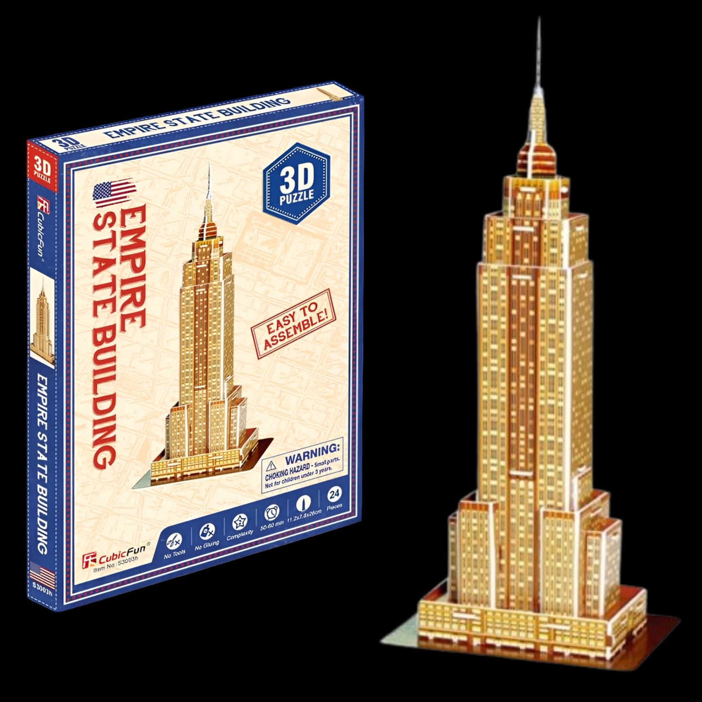 Puzzle 3D - Monuments - Empire State Building