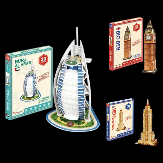 Puzzle 3D - Monuments BUNDLE