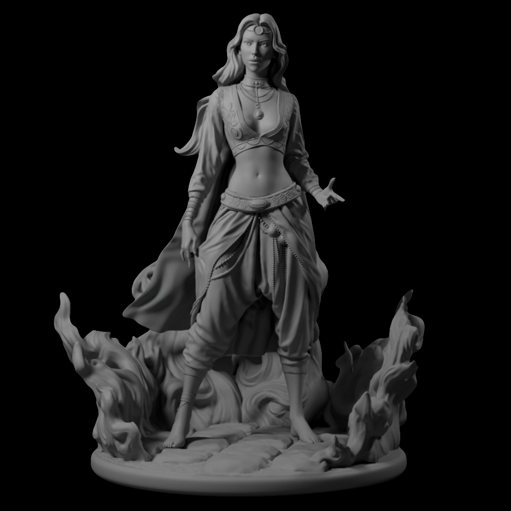 BUNDLE Hanna/Kate/Saora Pre-Supported STL - 170mm & 32mm (SFW & NSFW) - Digital STL 3D Printable