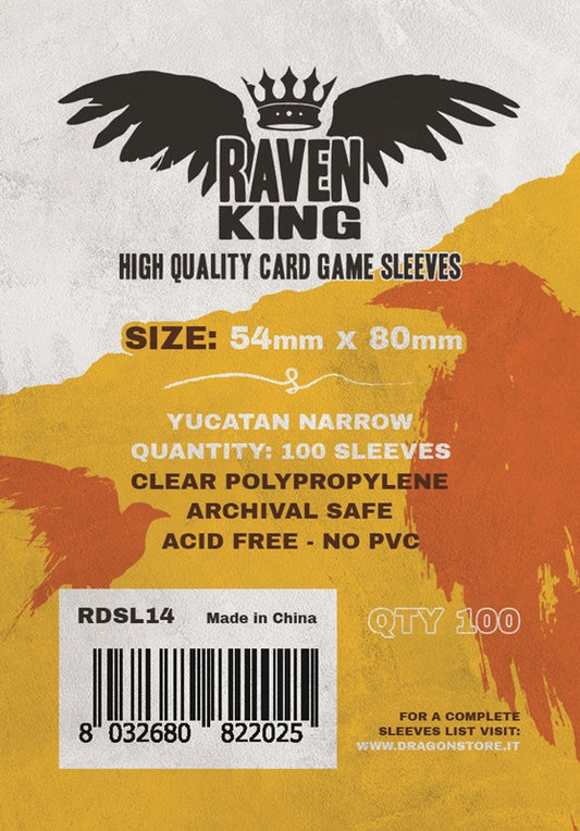 100 Sleeves RAVEN KING 54x80