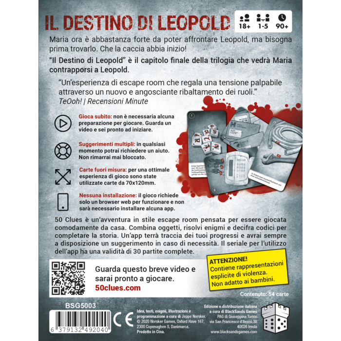 50 Clues - Leopold - 3 Il Destino di Leopold - Versione Italiana
