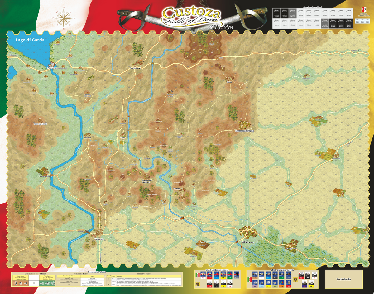 Custoza, Fields of Doom  - Italian/English Edition