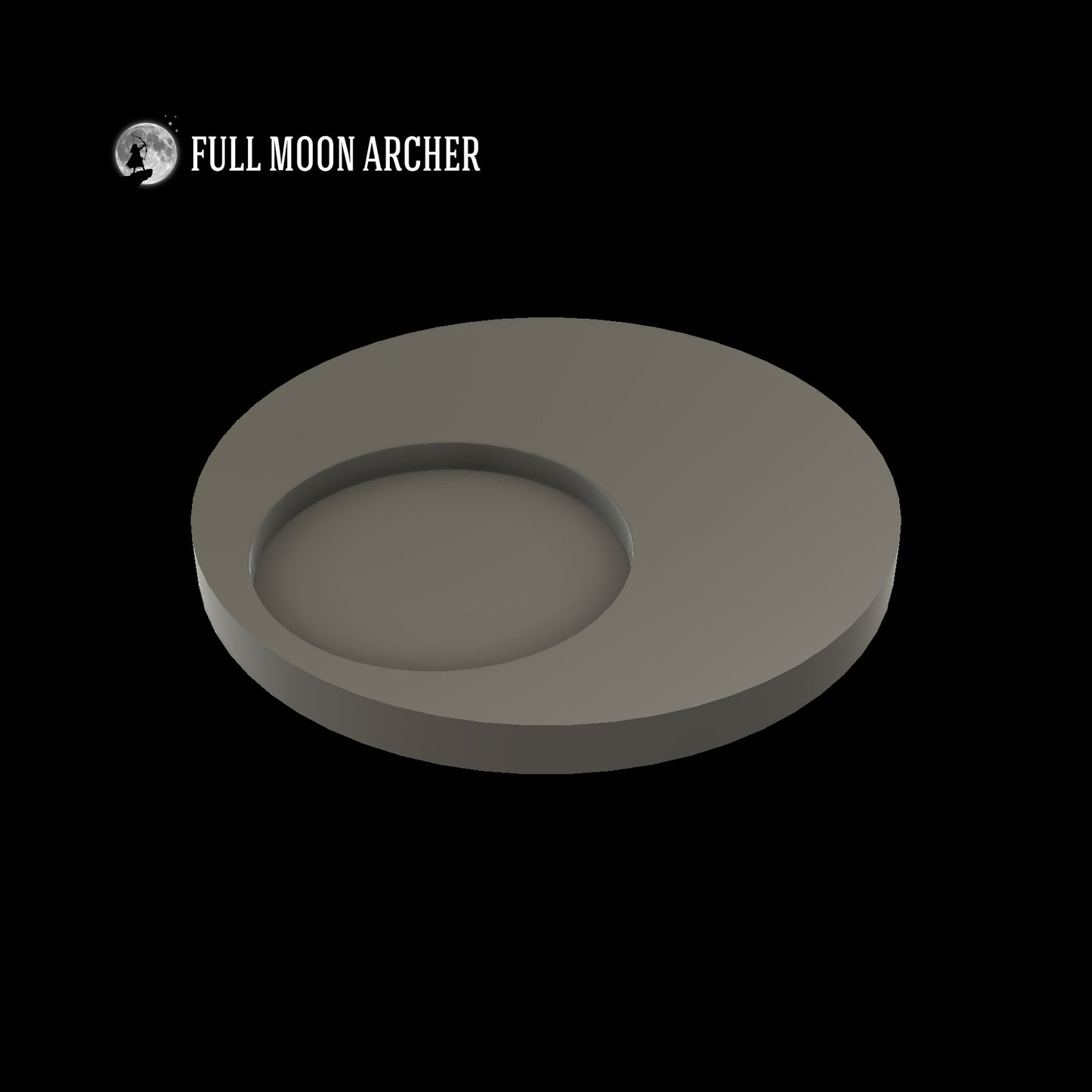 24 Bases for MASTER OF WAR - Digital STL 3D printable