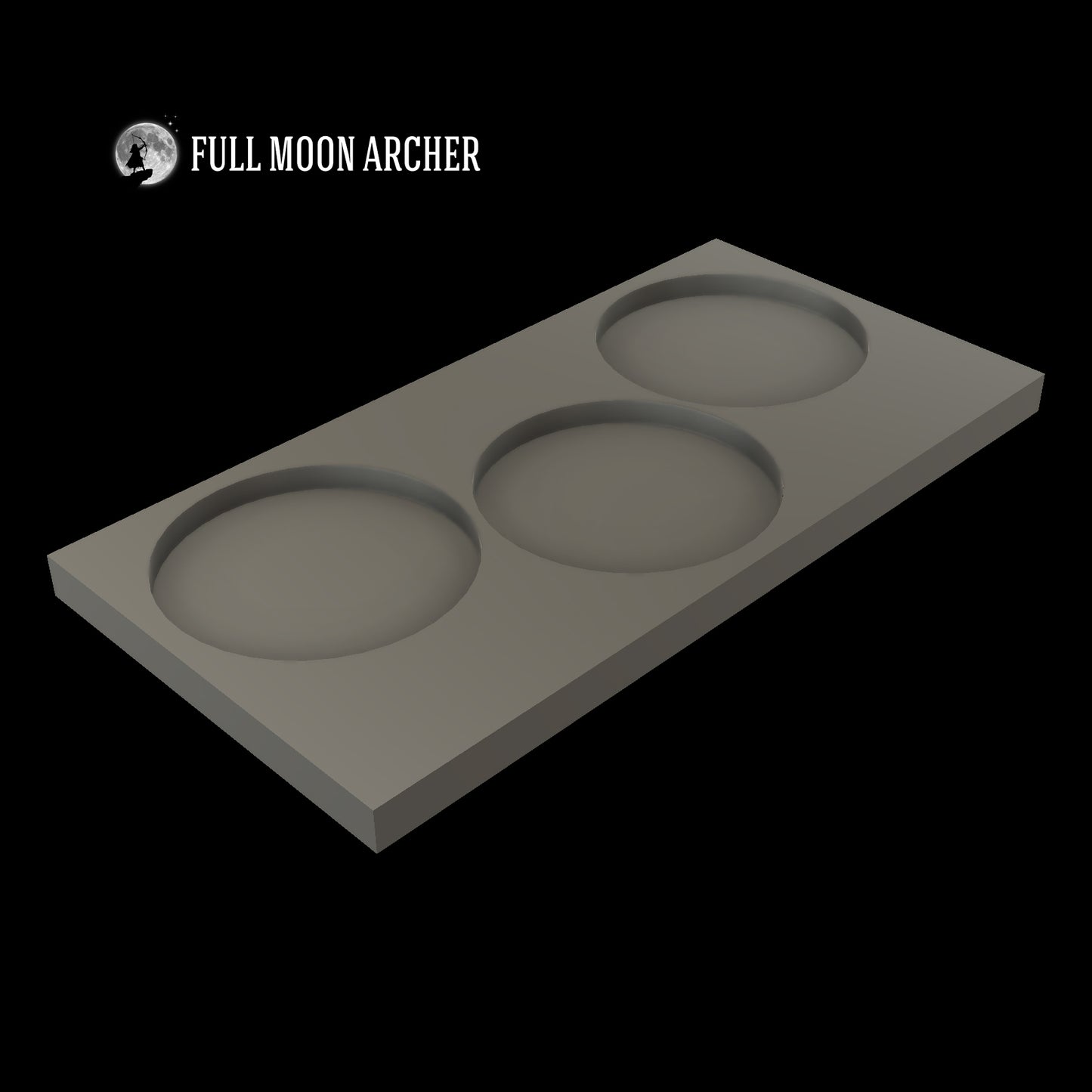 24 Bases for MASTER OF WAR - Digital STL 3D printable