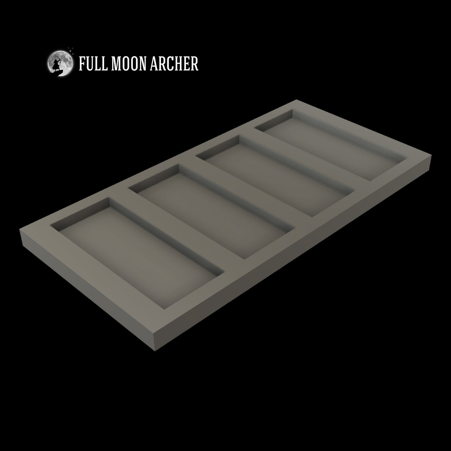 24 Bases for MASTER OF WAR - Digital STL 3D printable