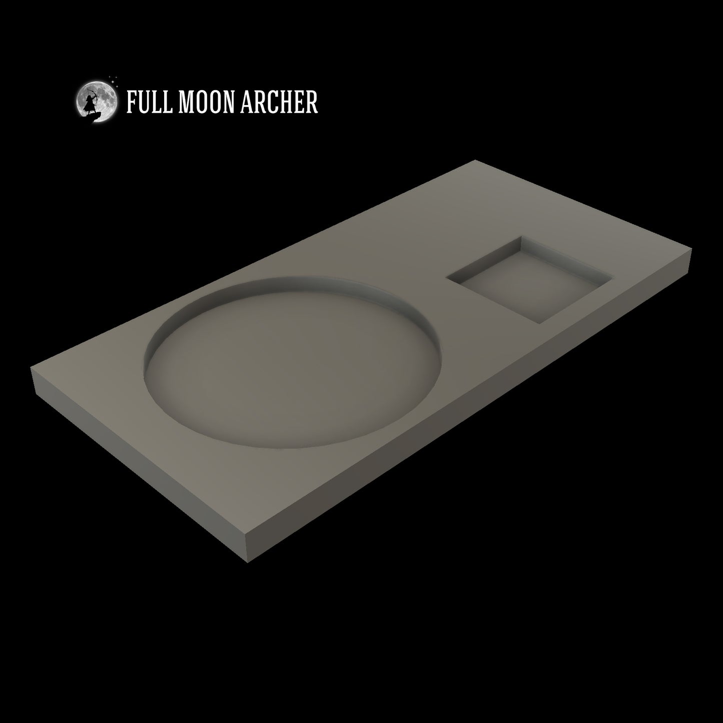 24 Bases for MASTER OF WAR - Digital STL 3D printable