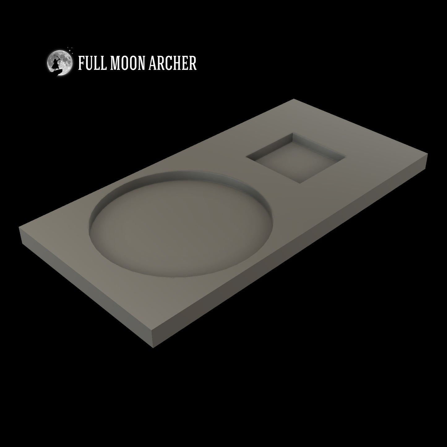 24 Bases for MASTER OF WAR - Digital STL 3D printable
