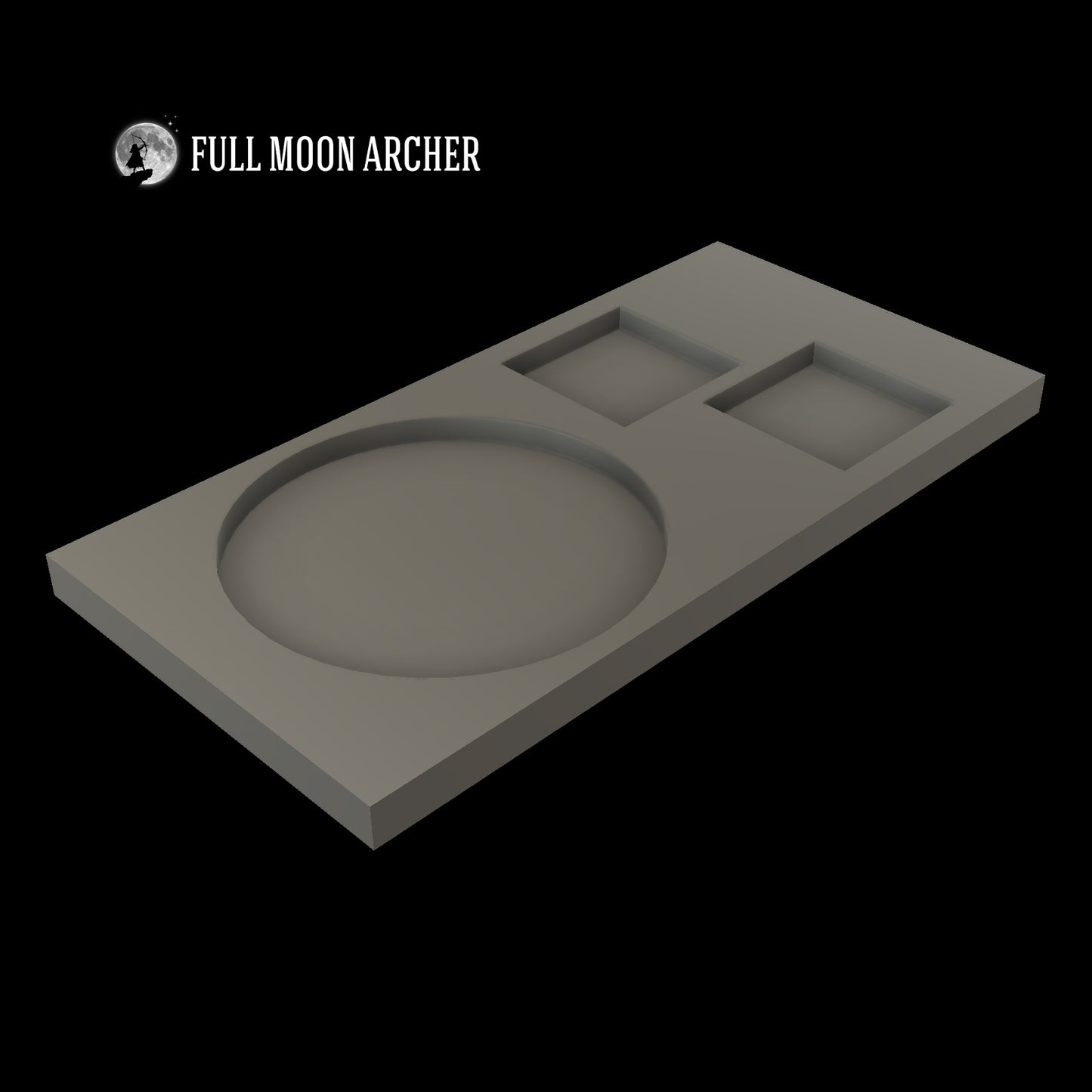 24 Bases for MASTER OF WAR - Digital STL 3D printable
