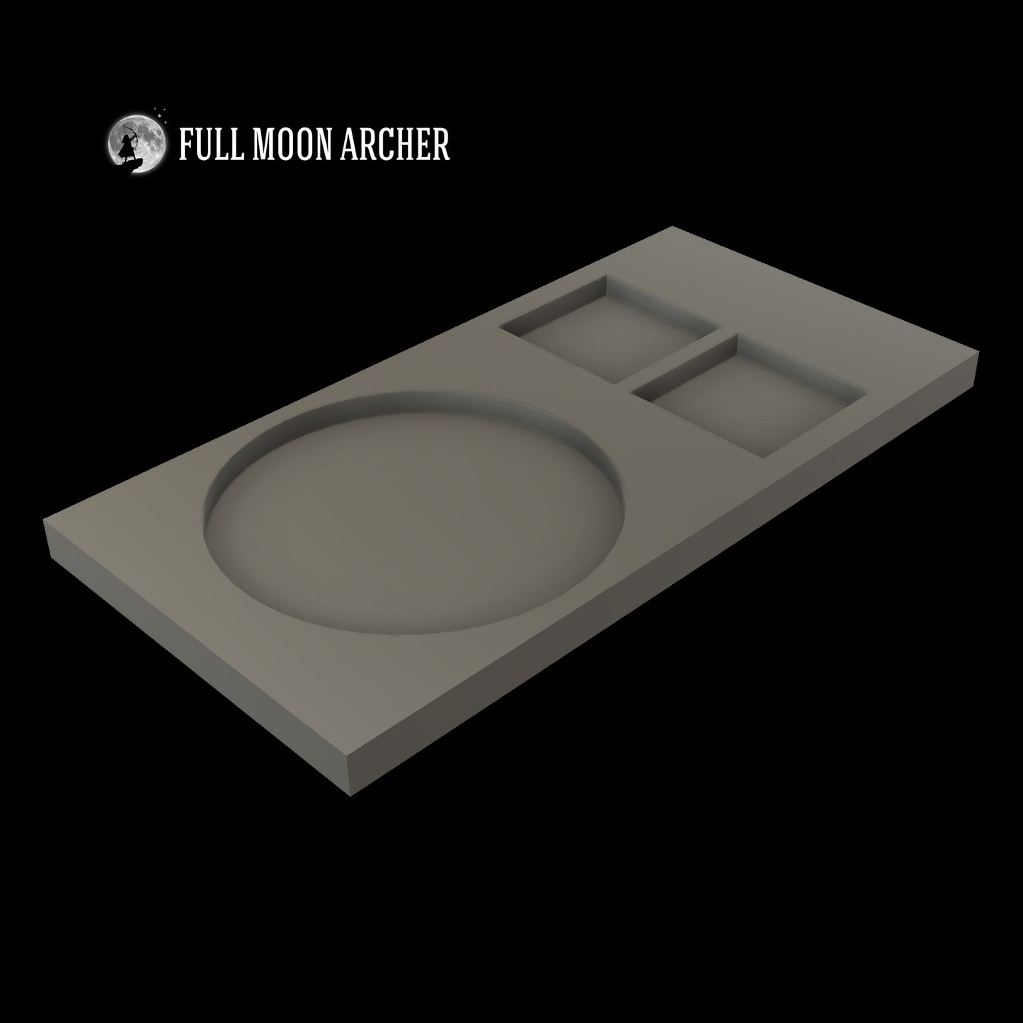 24 Bases for MASTER OF WAR - Digital STL 3D printable