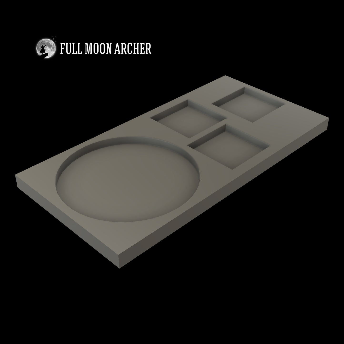 24 Bases for MASTER OF WAR - Digital STL 3D printable