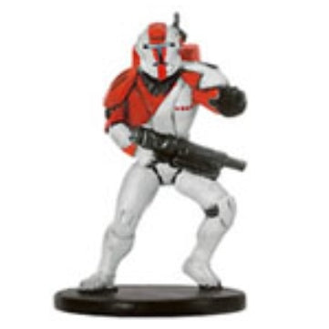 STAR WARS MINIATURES - Champions of the Force 33 - Republic Commando Boss - Uncommon
