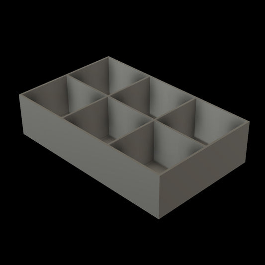 6 Cell Insert SMALL for Counter Box