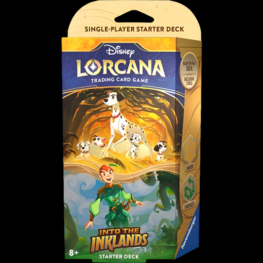 Lorcana - Into the Inklands - Amber/Emerald Starter Deck - English Edition